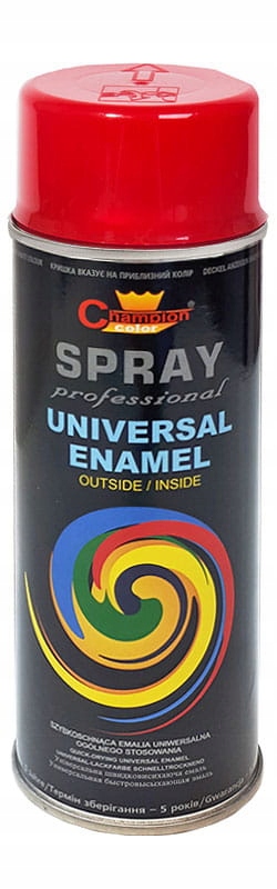 

Farba spray uniwersalna 400ml Ral 3000 czerwona