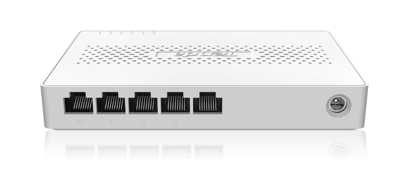Tenda SE105 přepínač 5x2.5G RJ45 Gigabit Ethernet Plug and Play