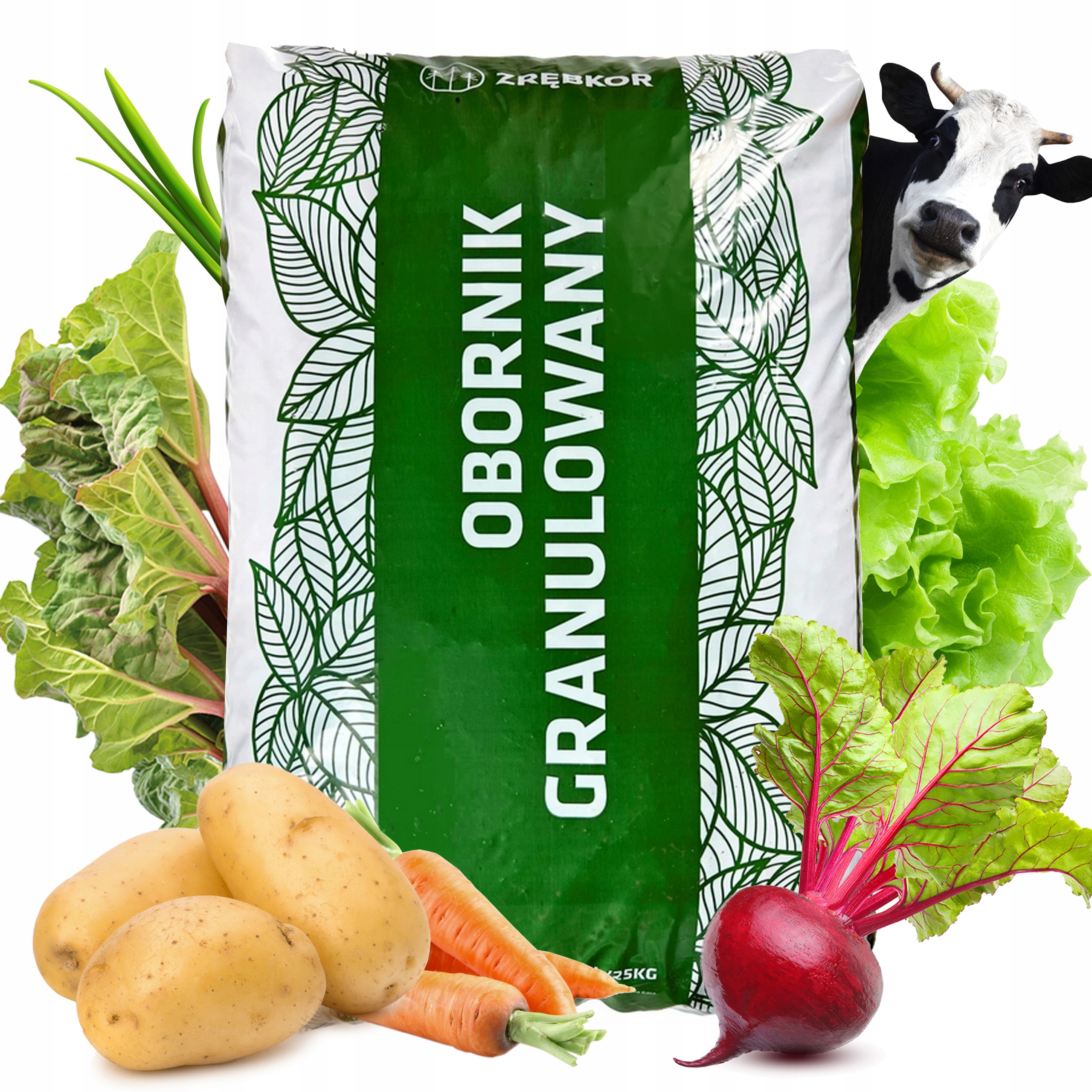 OBORNIK GRANULOWANY BYDLEC ORGANICZNY 25KG NAWOZ NATURALNY 40L DO ROŚLIN