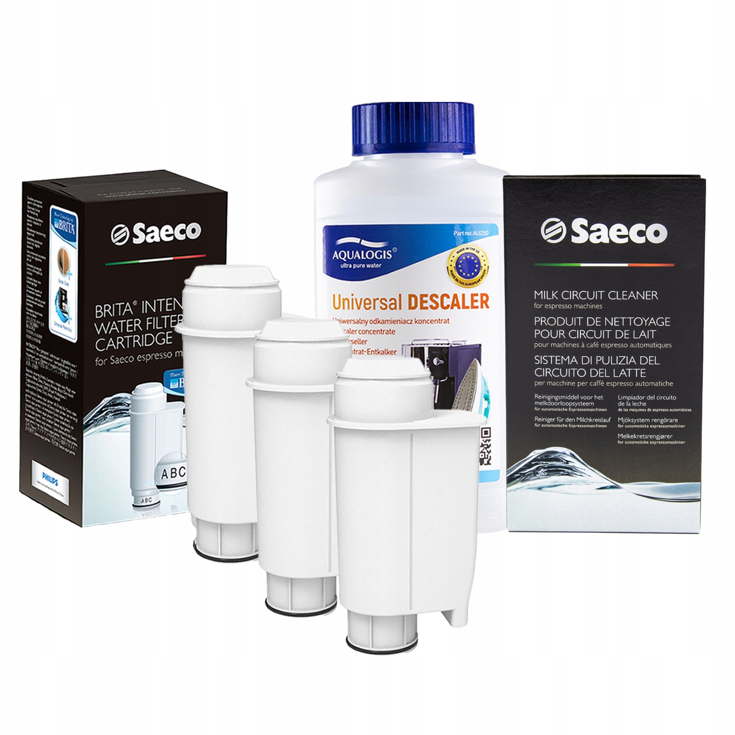 Sada Philips Saeco Intenza+ Filtr CA6702 3ks,UniDec 250 ml, CA6705/60