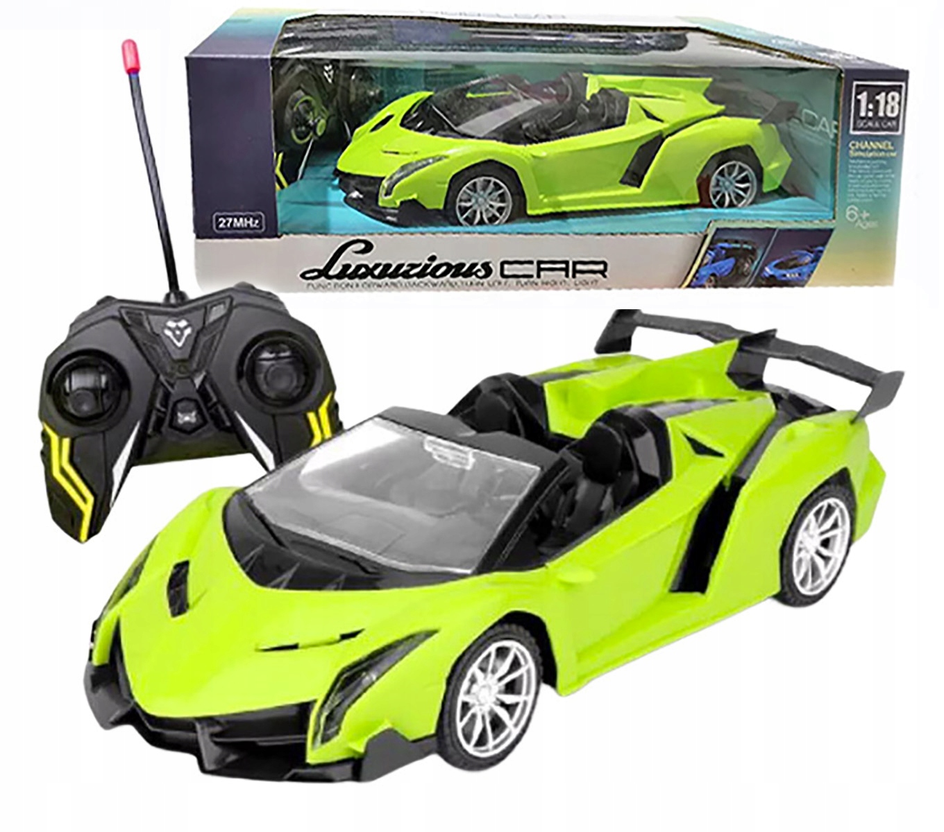 

Sterowany Zdalnie Samochód Rc Auto Na Pilot 1:18