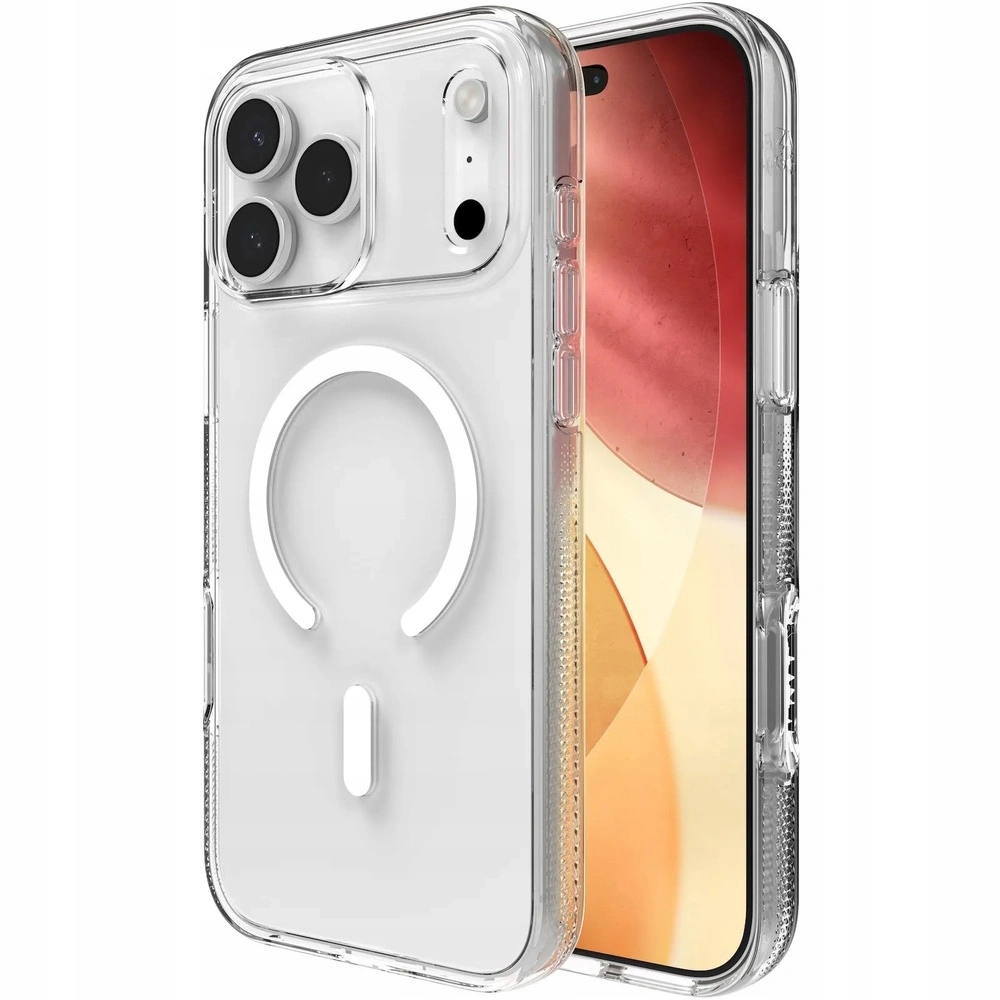 Pouzdro Zagg pro iPhone 17 Pro Max, Crystal Palace Snap, pro MagSafe, zadní kryt