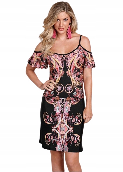 Dámské letní šaty barevné Xs