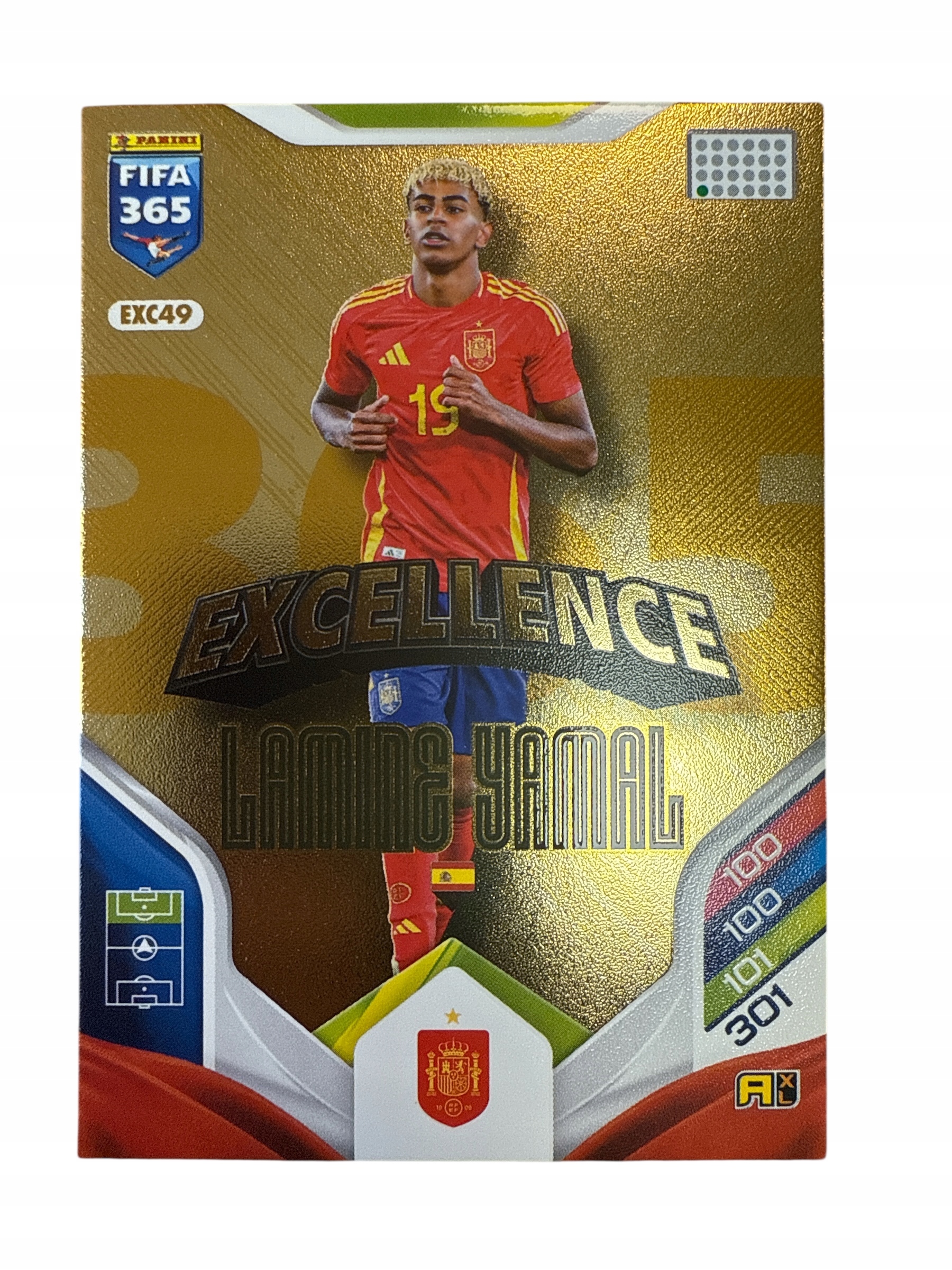 Fifa 365 2026 Adrenalyn XL Panini Excellence Yamal EXC49