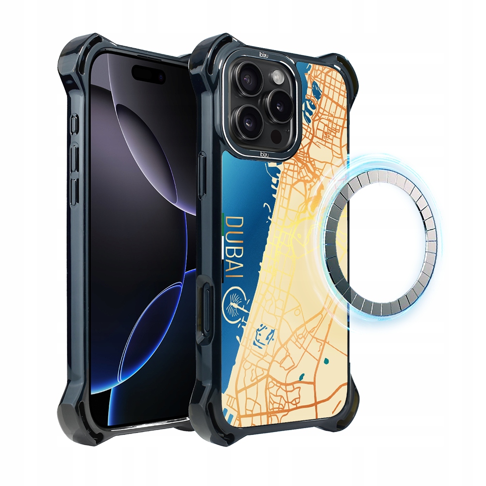 Pouzdro pro iPhone 16 Pro Max Ibizu DropGuard Ultra s MagSafe, Dubai