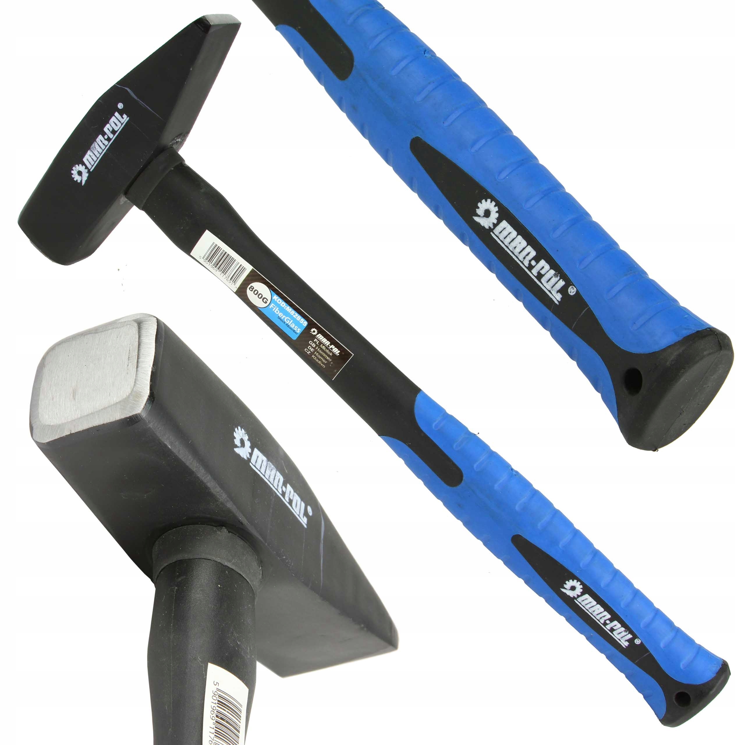 MŁOTEK ŚLUSARKI MŁOTKI FIBERGLASS 800g MAR-POL