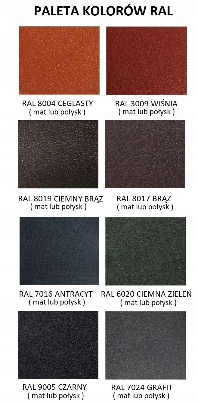 ŚNIEGOŁAPY ŚNIEGOŁAP + 4 WKRĘTY ŚNIEGOCHWYTY UNIWERSALNE RÓŻNE KOLORY Kod producenta KAL-PROFIL