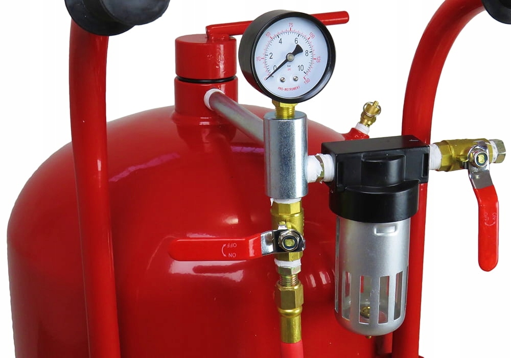 PIASKARKA SYFONOWA 76L MOBILNA MASKA DYSZE ZESTAW Pojemność 76 l