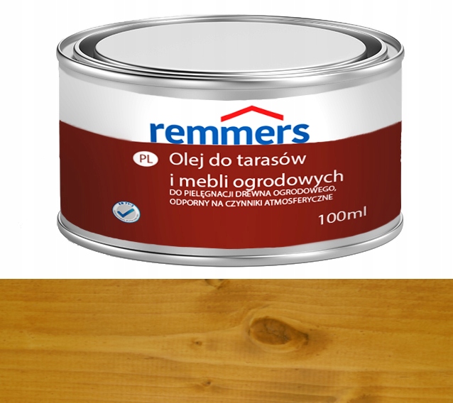 

Remmers Pflege-ol olej drewna Próbka 100ml Dąb rus