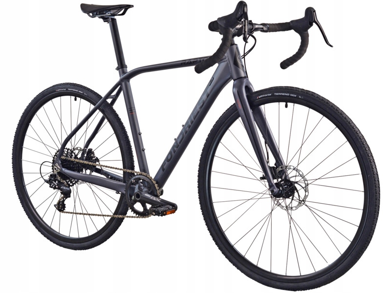 Rower przełajowy Fondriest Raptor 1.0 M22 28 cali męski Szaro-czarny