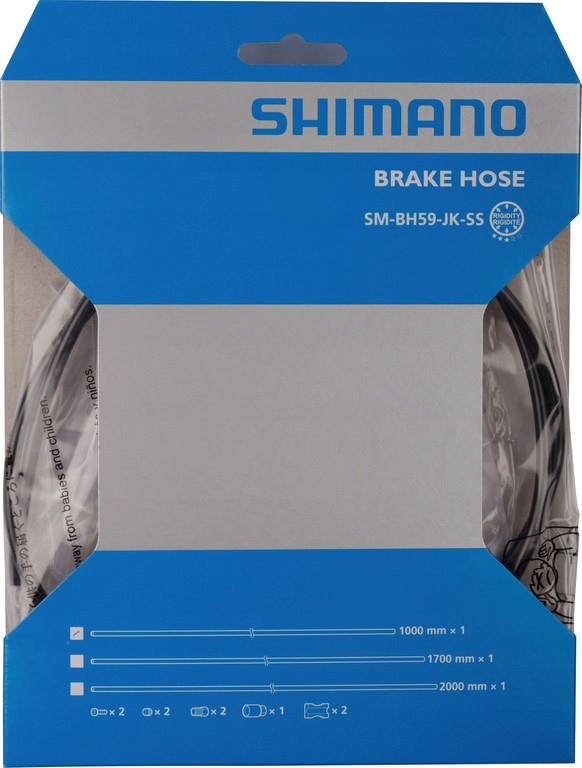 Shimano Vedení Kotoučové Brzdy Sm- bh 59 1000mm, lze Zkrátit Pro Brm