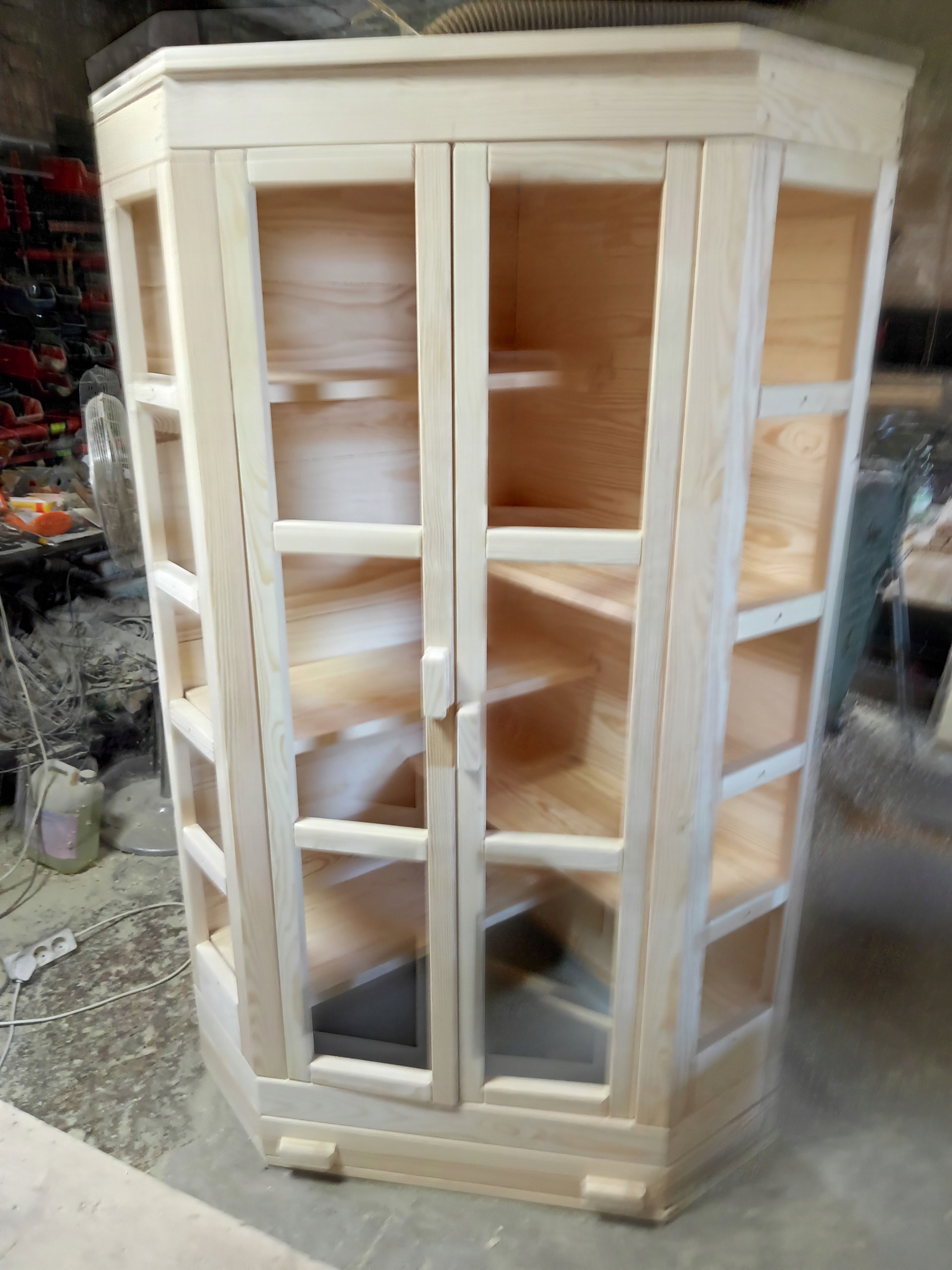 Levně Voliéra pro činčilu 80x150 Rohová, klec