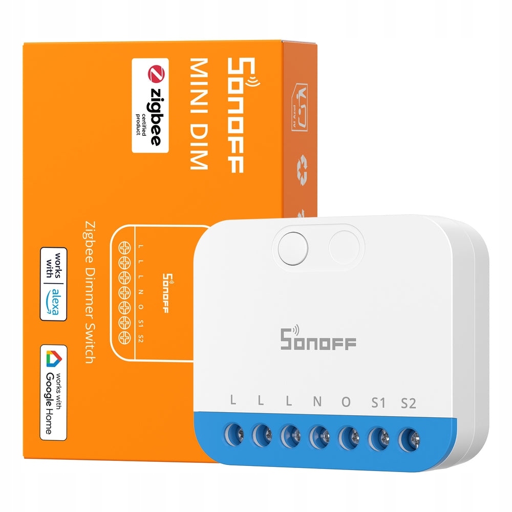 Sonoff Mini Extreme Zigbee 3.0 ovladač Led Stmívač 200VA Mini-zbdim