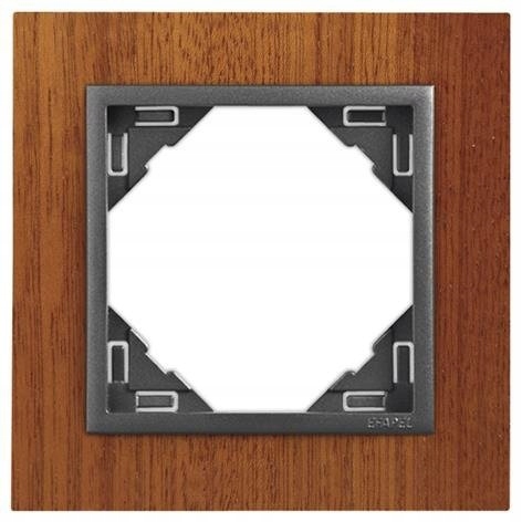 Efapel Arbore Rámeček 1-KRÁT Mahagon Grafit 90910 Tms