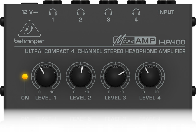 Behringer MICROAMP HA400 - wzmacniacz słuchawkowy Marka Behringer