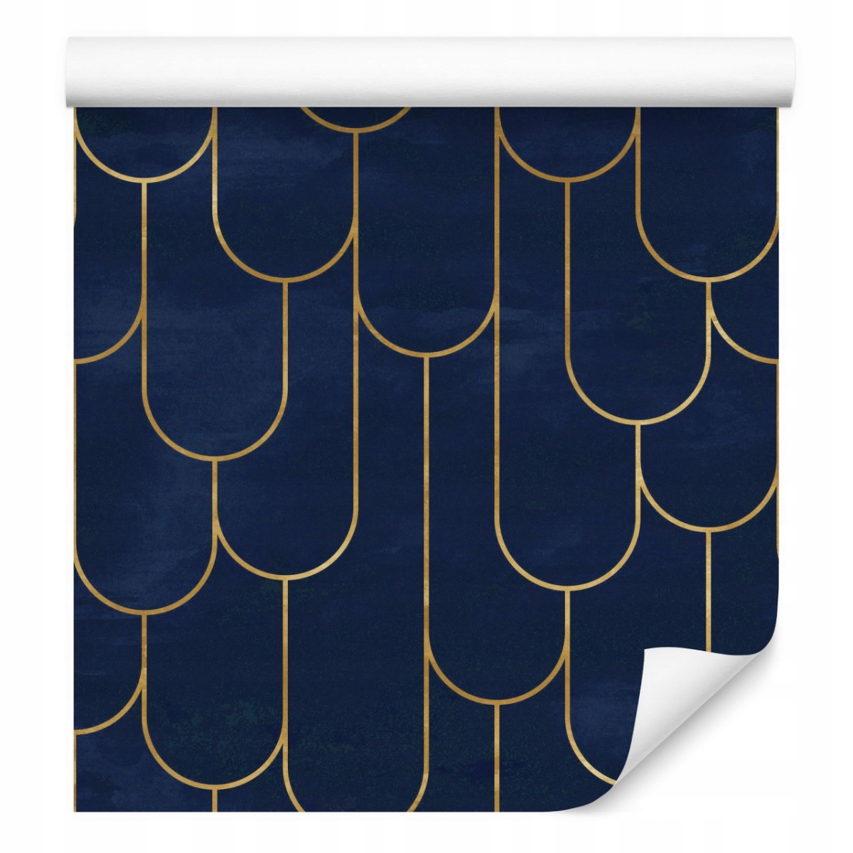 Tapeta do ložnice Granátové Vzory Styl Art Deco