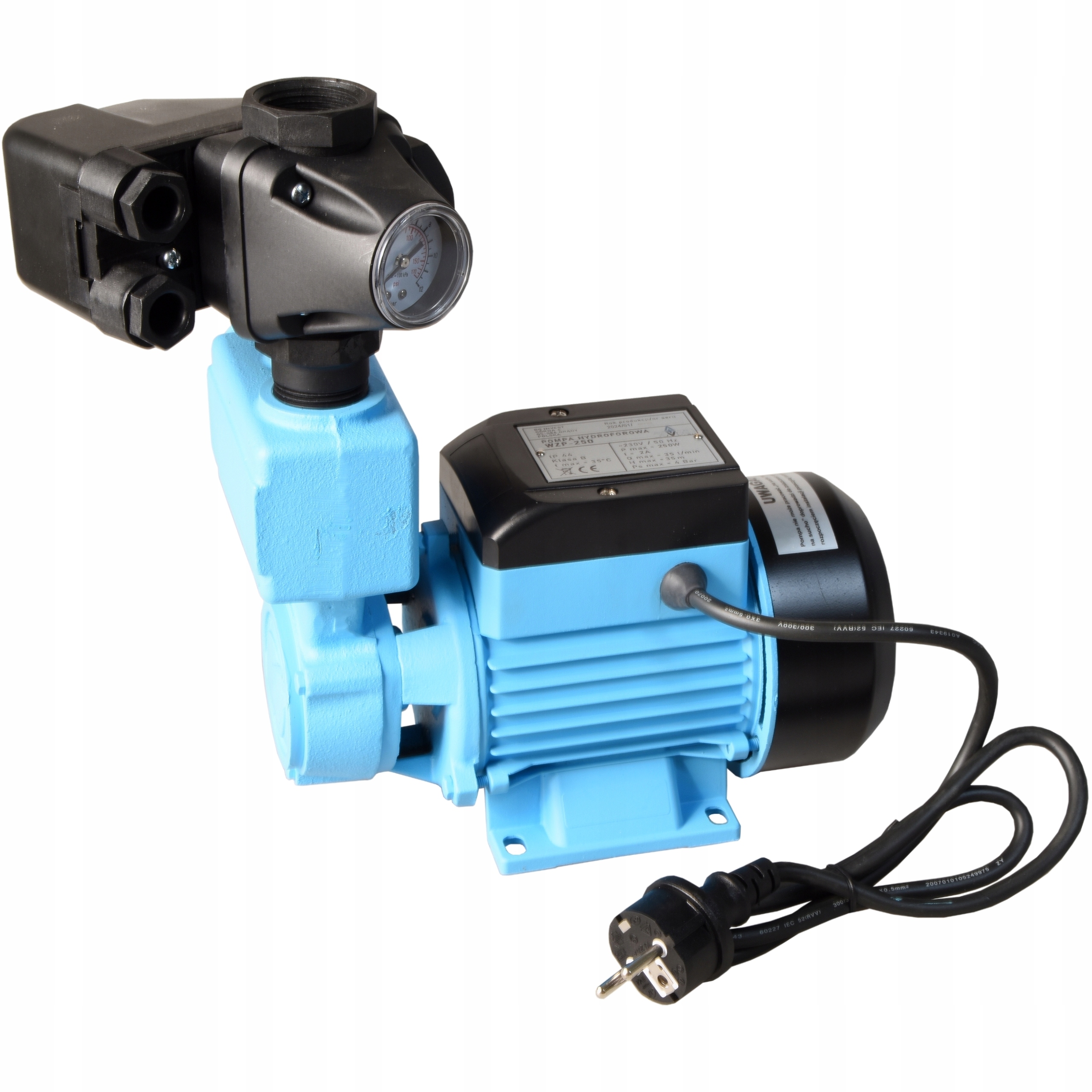 Hydroforová Vodná Pumpa Wzp 250 250W Integrované Malé Tiché Príslušenstvo