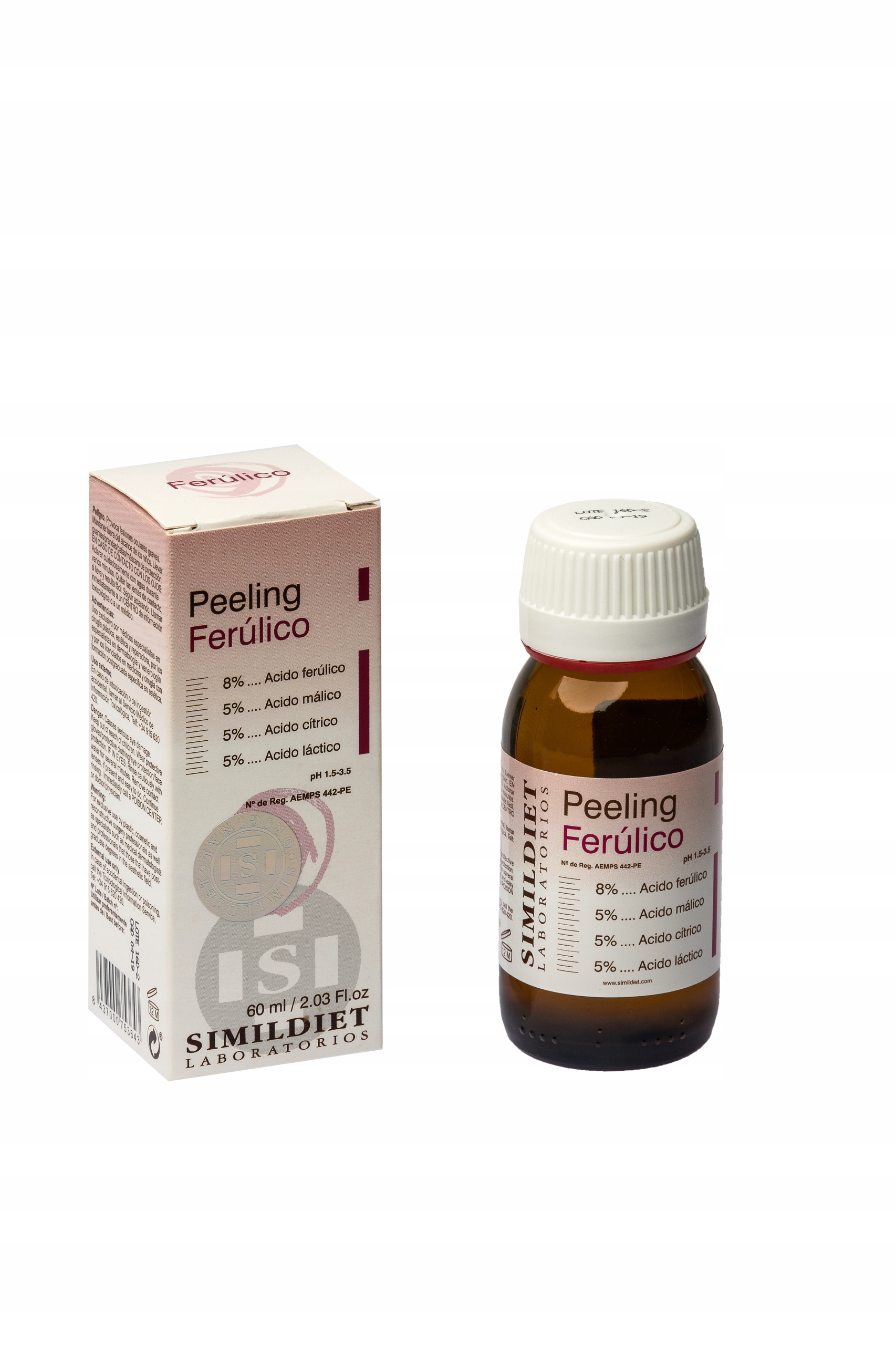 Simildiet Ferulový peeling 8% Bioceris 60 Ml