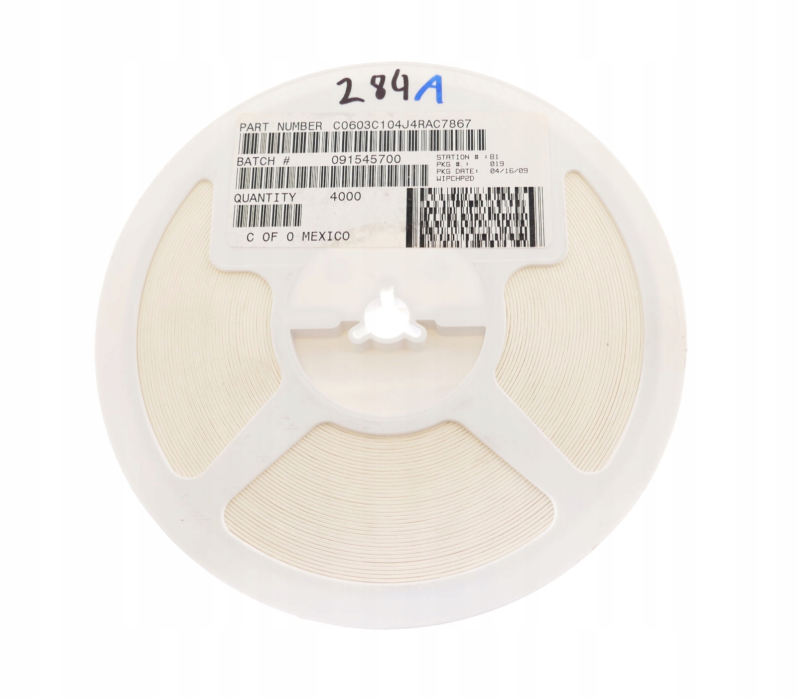 Ceramiczny SMD 0,1uF 100nF 5% 16V DC 100szt. SMD tak