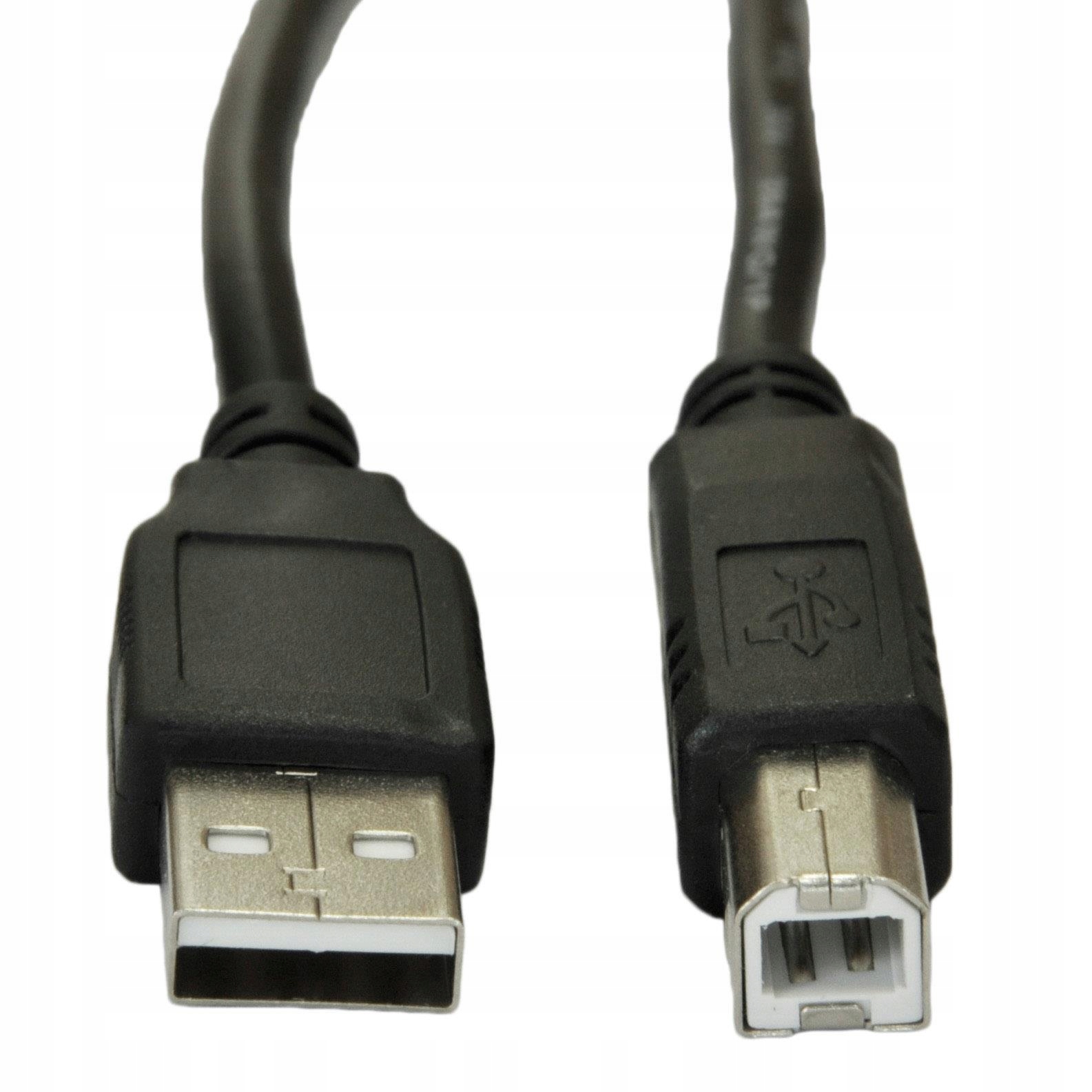 Kabel USB - USB AM-AB 2.0 3m Akyga do drukarki Stan opakowania oryginalne