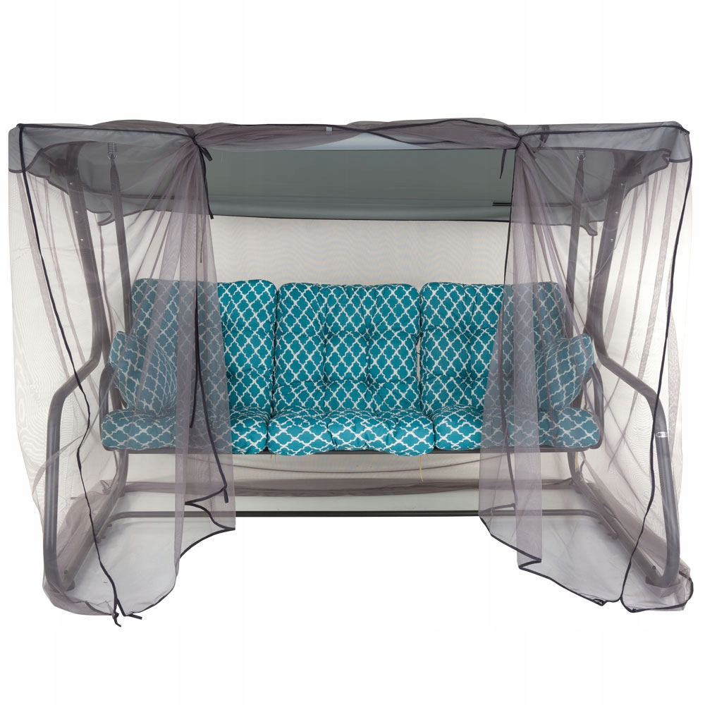 461872 CELEBES HUŚTAWKA OGRODOWA Z MOSKITIERĄ 4 OS Szerokość siedziska 50 cm