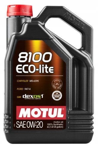 Motorový Olej 0W/20 Motul 8100 Eco-lite /4 L