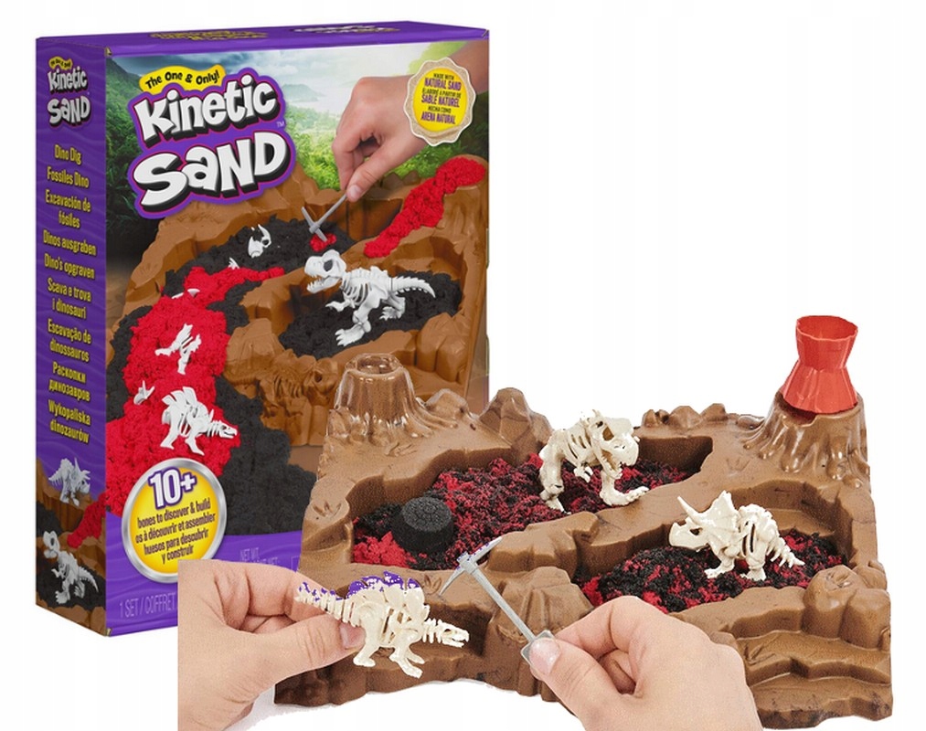 

Kinetic Sand Kinetyczny Wykopaliska Dinozaurów
