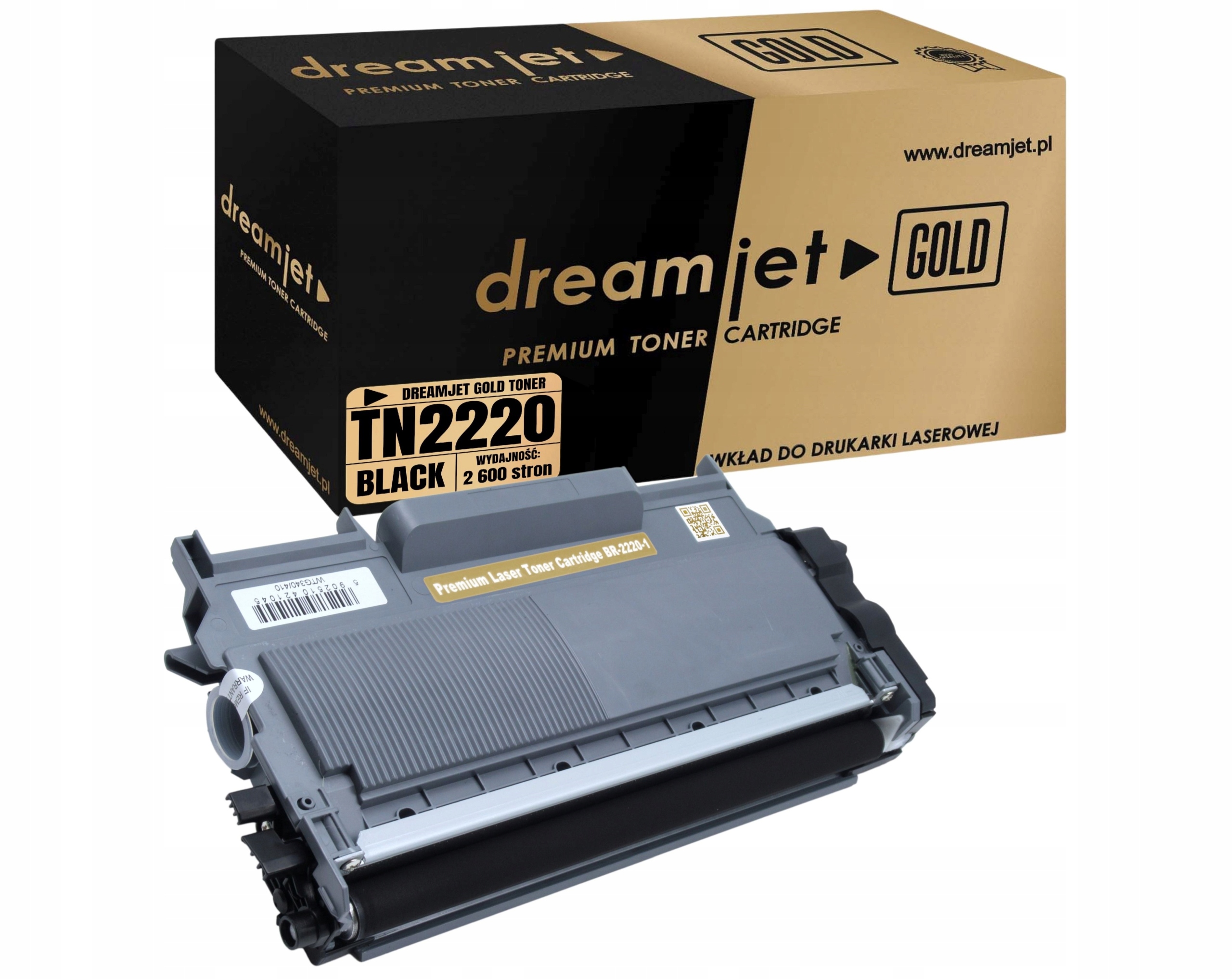 TN2220 Toner zamiennik do drukarki Brother DCP-7060 HL-2220 MFC-7360 Producent DreamJet