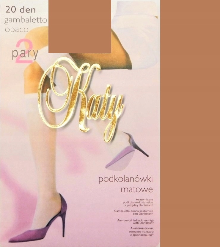

Katy Opaco 20den podkolanówki lycra beige 2p