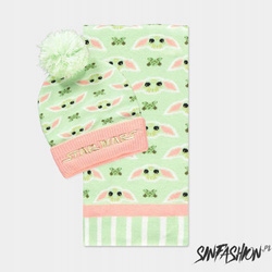 Čepice a šála Difuzed Star Wars The Mandolorian Licence Grogu Disney