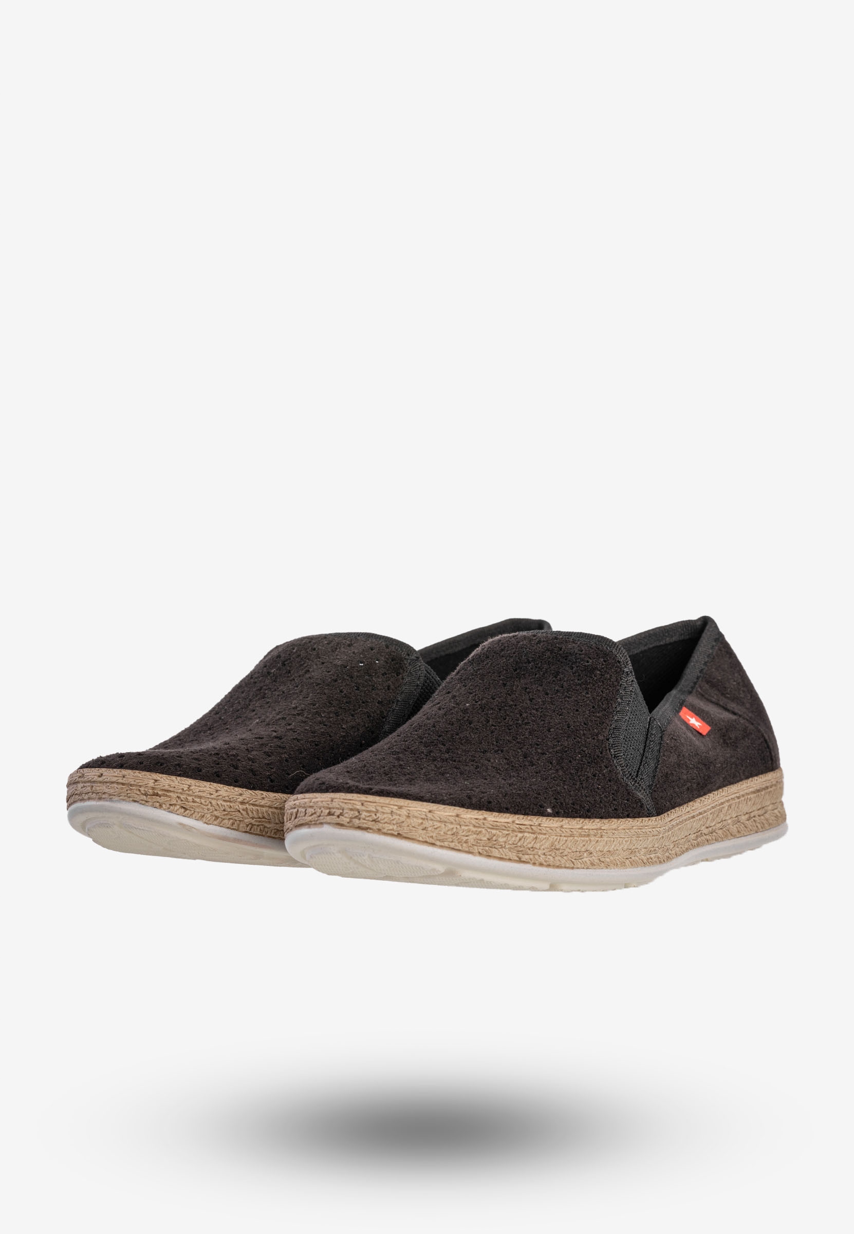 Espadryle Damskie BIG STAR Buty Tenisówki Wsuwane Modne Czarne FF276032 39 Rozmiar 39