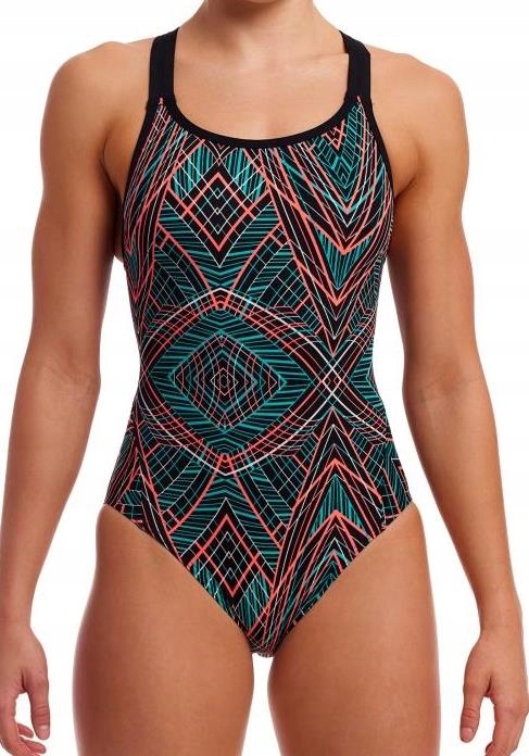 Strój kąpielowy Funkita Spiro Mint Eclipse 10 (UK32) S