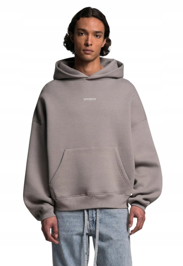 Pánská mikina s kapucí Wrstbhvr Garm V3 velikost 48, šedá