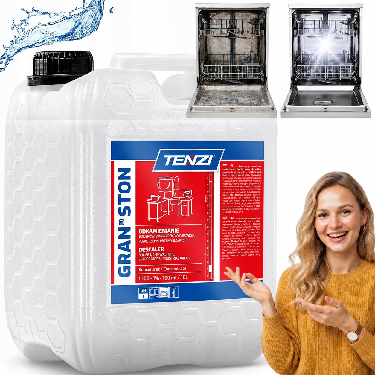 Tenzi Gran Ston 5L Odkamieniacz Do Zastosowań W Gastronomii