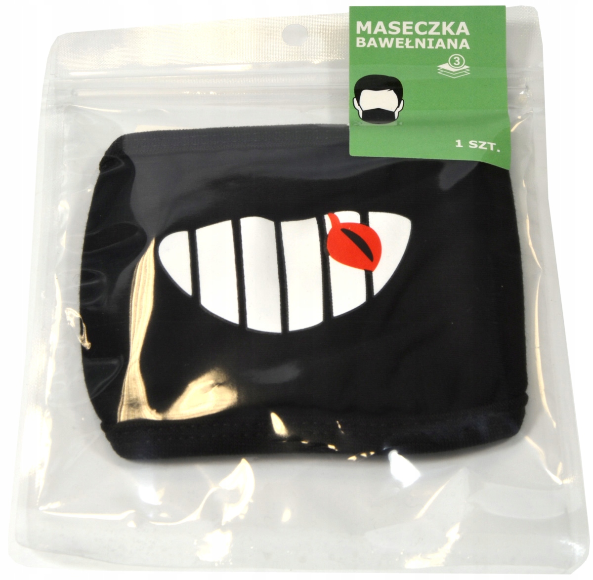 MASKA MASECZKA OCHRONNA TRÓJWARSTWOWA BAWEŁNA 12 Marka Inna marka