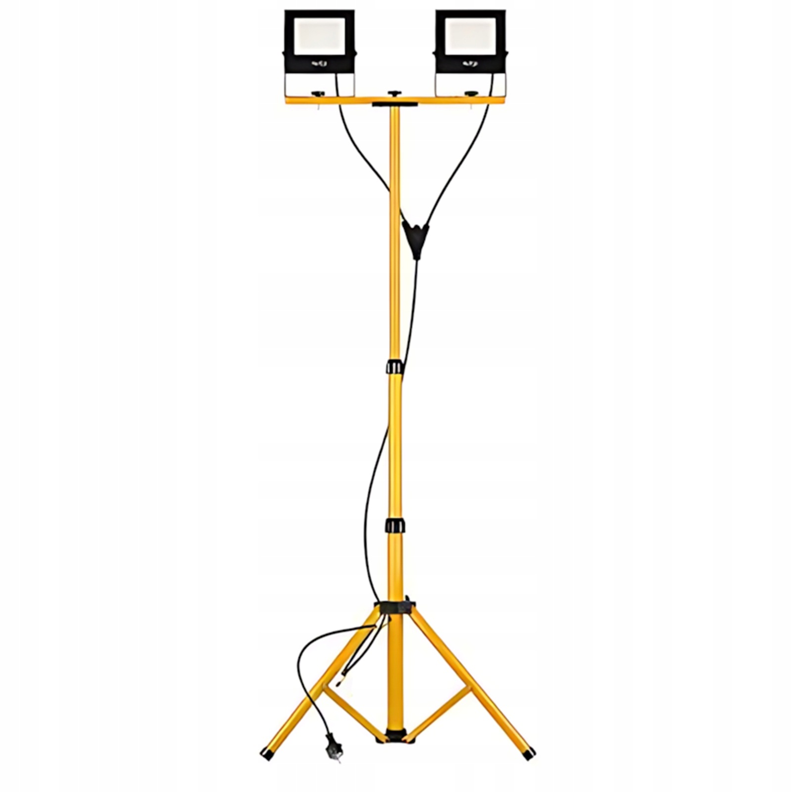 Led reflektor 2x 30W 4500K dvojitý stojanový stativ IP65
