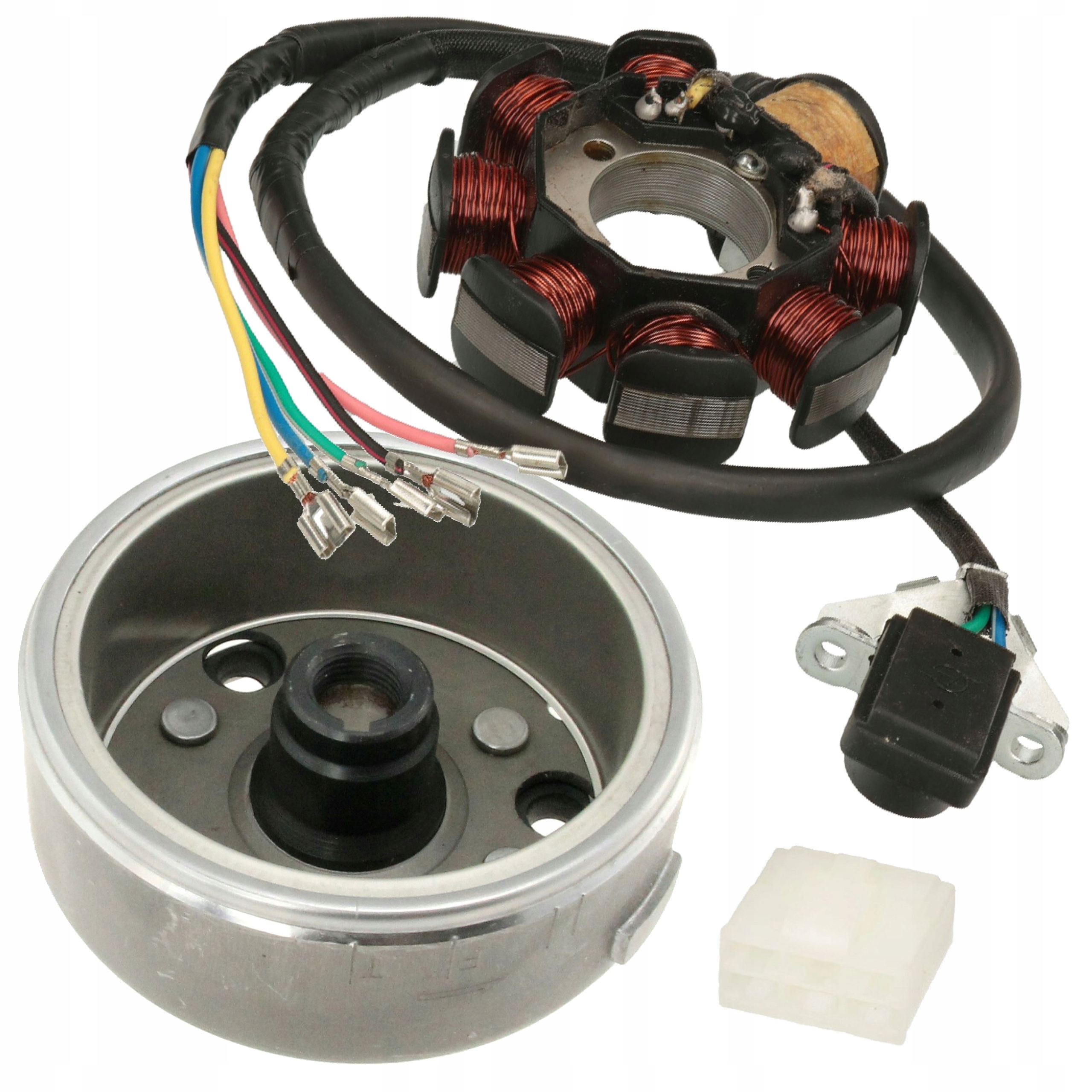 Iskrownik Stator Zapłon Magneto Cewka Atv Quad Bashan Eagle Loncin 200 250