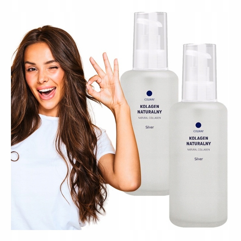 2x Přírodní rybí kolagen Silver Colway 200 ml strie, celulitida