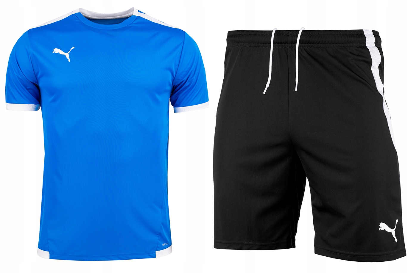 Strój Sportowy Puma teamLIGA Komplet Męski Treningowy Koszulka Spodenki M