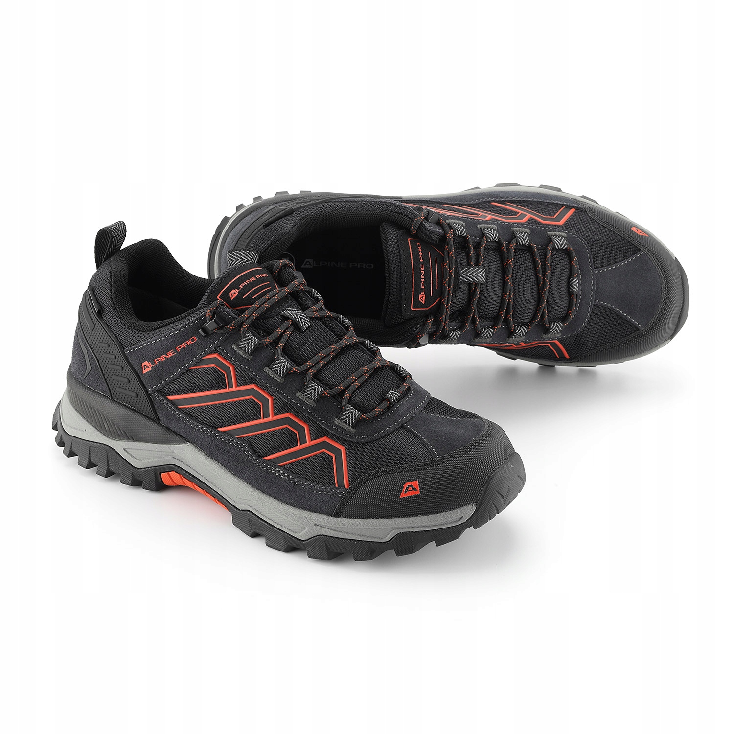 Niskie buty turystyczne Alpine Pro Gimie 2 k.szaro-pomarańczowy r.44