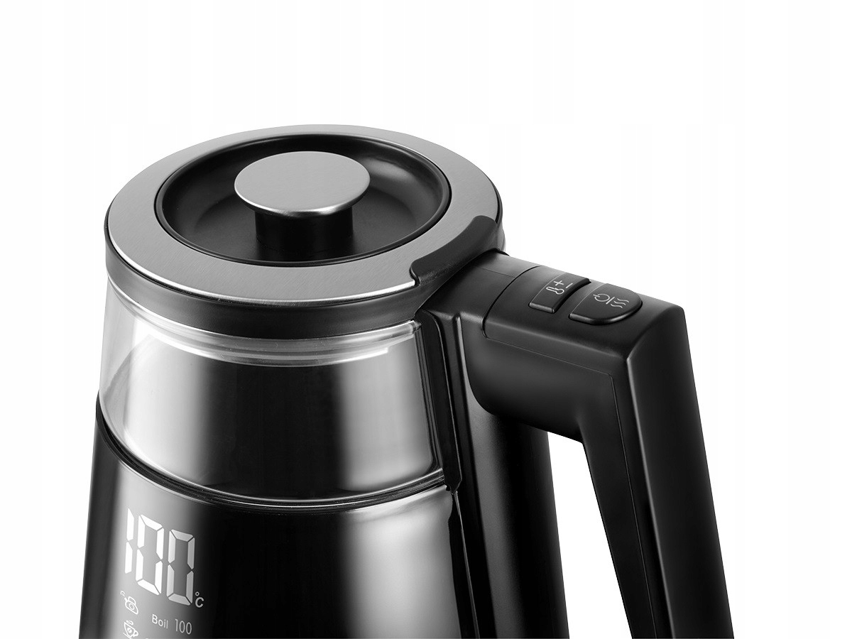 CONCEPT Czajnik szklany RK4170 Kolor dominujący czarny