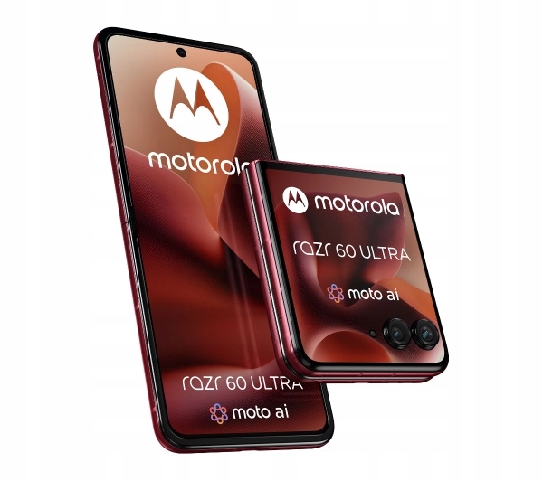 2× Smartfon Motorola Razr 60 Ultra 16 GB / 512 GB 5G czerwony