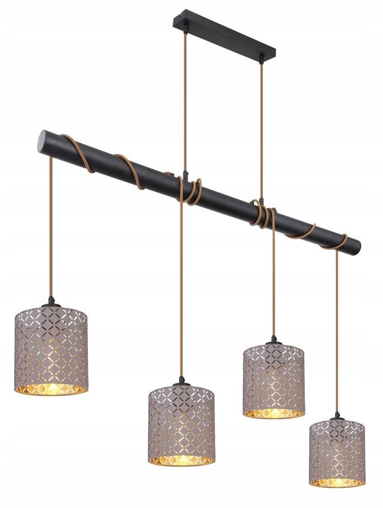 Závěsná lampa s ozdobnými stínítky Cindy Globo