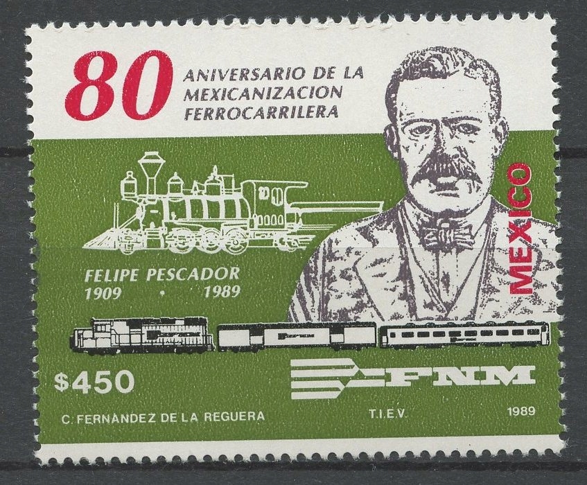 Meksyk** Mi. 2155 Koleinictwo