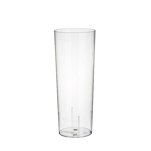 

Szklanki do drinków plastikowe wysokie 300ml 10szt