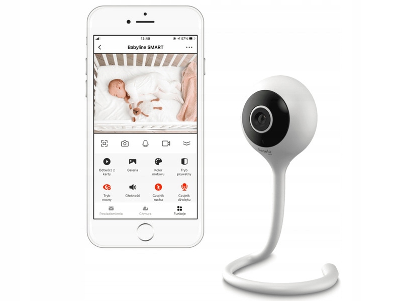

Niania elektroniczna Lionelo Babyline Smart
