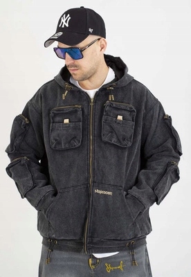 Bunda Stoprocent Přechodná 100% šedá