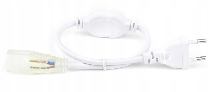 

Kabel zasilający Przewód taśm Led Neon 230V 8x16mm