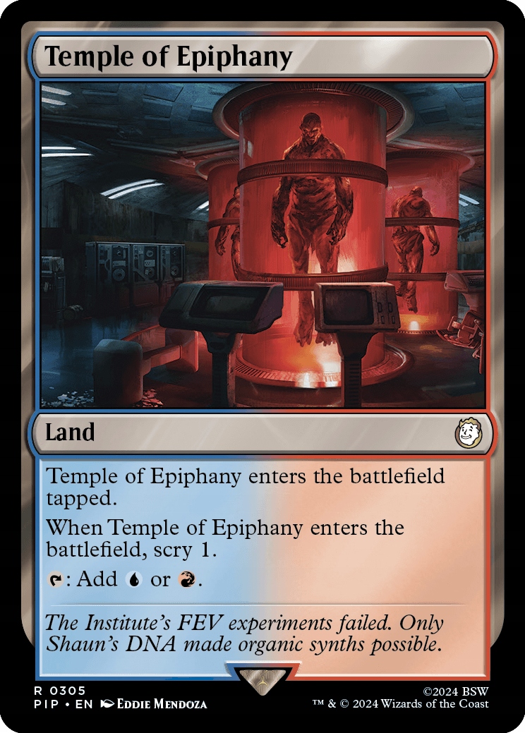 MTG Temple of Epiphany (R)