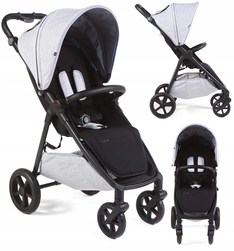 Wózek Spacerowy MAST Swiss Design M.4 | Granite